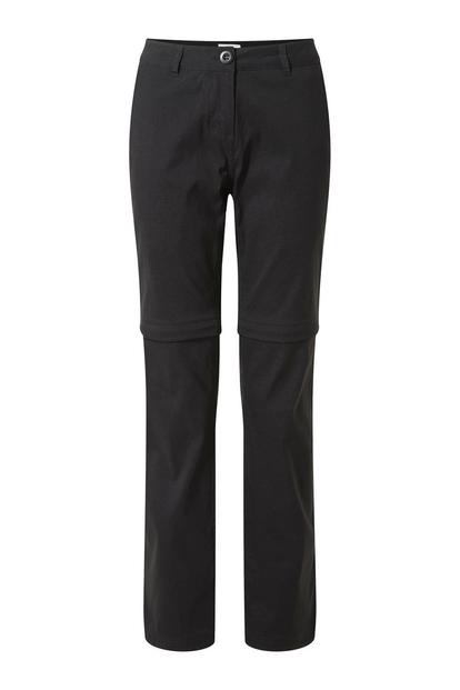 Black Outdoor Kiwi Pro Convertible Trousers