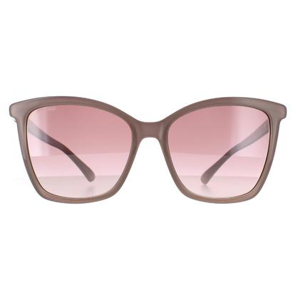 Pink Square Nude Brown Silver Mirror Ali/S