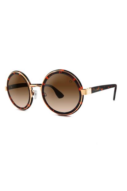 Brown Ruby Rocks Bali Sunglasses
