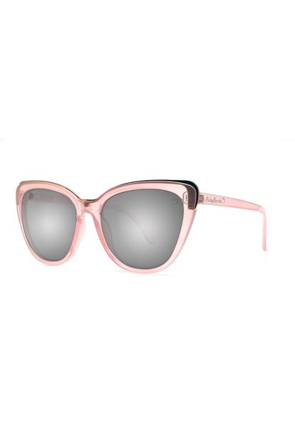 Pink Ruby Rocks 'Roseanne' Cateye Sunglasses In Crystal Pink