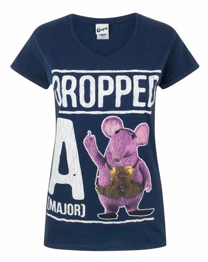 Blue Clangers Dropped Major T-Shirt