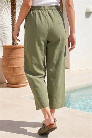 Petite Stretch Crop Trousers 18121482