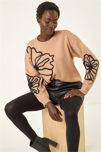 Cornelli Floral Knit Jumper 16218616