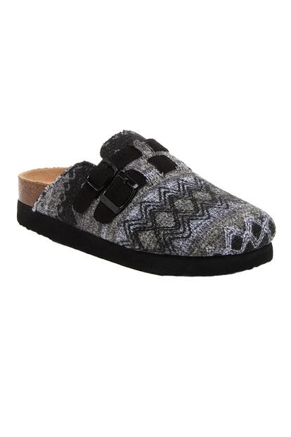 Black Abel Plus Zig Zag Mules