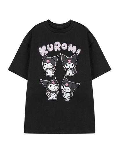 Black Hello Kitty Kuromi Xxx-Large T-Shirt