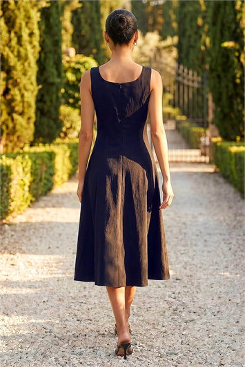 Square Neck Midi Dress 14863508
