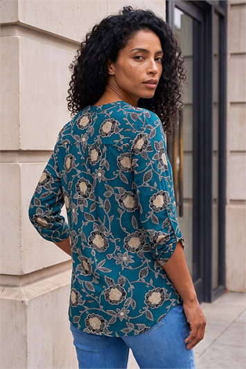 トップス FOIL PRINT BABY TUNIC TOP Ameri（アメリ）の「FOIL PRINT