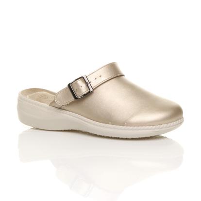 Low Wedge Slingback Clogs Mules M000033999