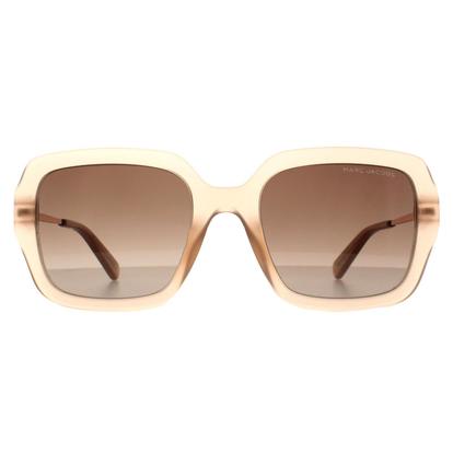 Cream Square Beige Brown Gradient Marc 652/S