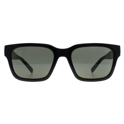 Black Square Shiny Black Grey Gg1857s