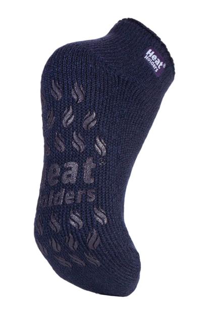 Purple Ladies Thick Warm 2.3 Tog Thermal Ankle Slipper Socks