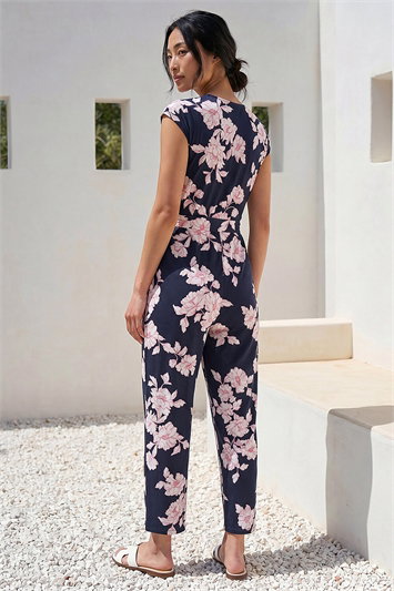 Petite Floral Jumpsuit 14953660