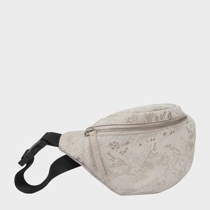 Black 'Noah' Real Leather Bum Belt Bag