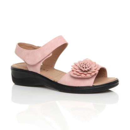 Purple Comfort Touch Close Sandals