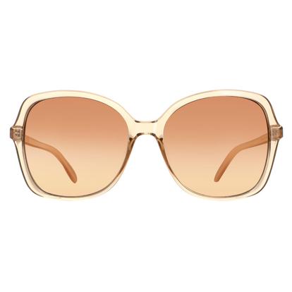 Cream Butterfly Crystal Beige Brown Gradient Ck19561s Sunglasses