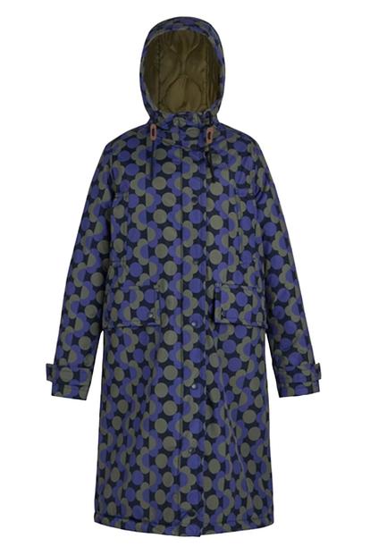 Multi Orla Kiely Floral Long Waterproof Jacket