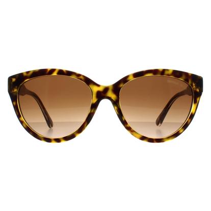 Brown Cat Eye Dark Tortoise On Clear Brown Gradient Mk2158