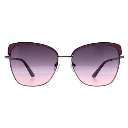 Purple Square Violet Bordeaux Mirror Gu7738