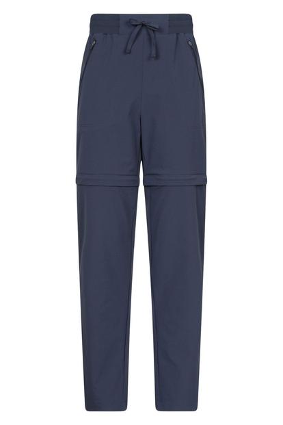 Black Explorer Zipoff Trousers