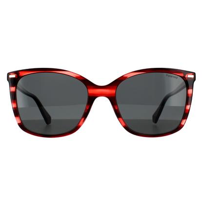 Brown Square Red Havana Grey Polarized 90041091
