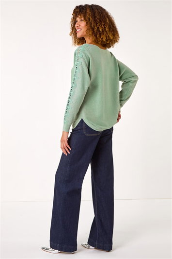 Glimmer Embellished Jumper 16154434