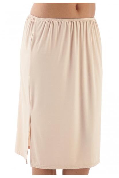 Black 24'' Cling Resistant Under Skirt Half Slip