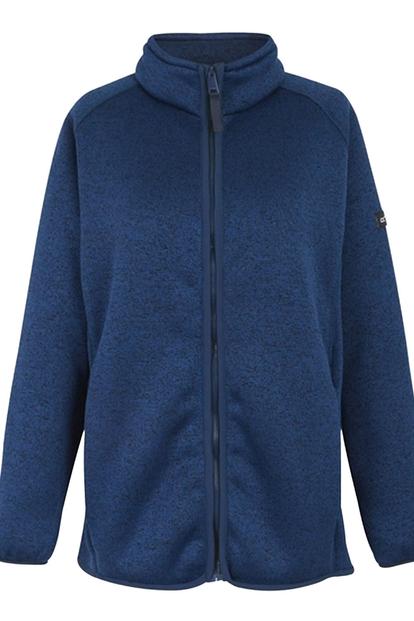 Black Mellrey Full Zip Fleece