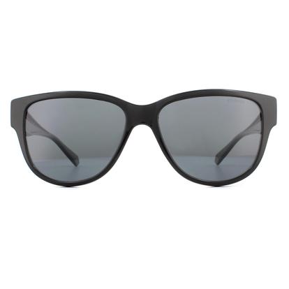 Black Suncovers Square Black Grey Polarized Sunglasses