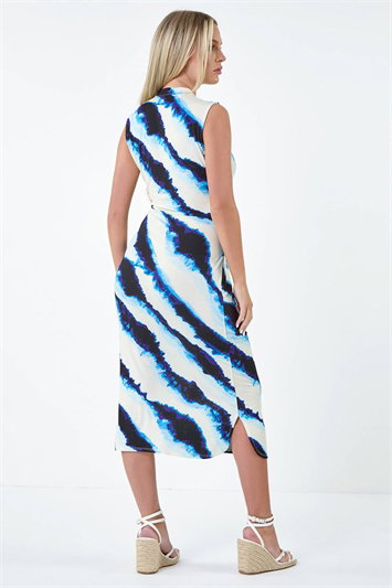 Petite Tie Dye Stretch Dress 14564509