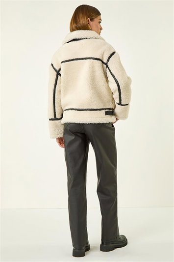 Borg Fleece Aviator Coat 12040024