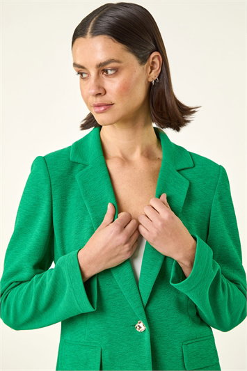 Textured Pocket Stretch Jacket 15049934