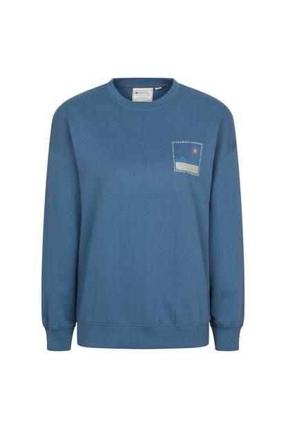 Blue Conwall Graphic Sweatshirt