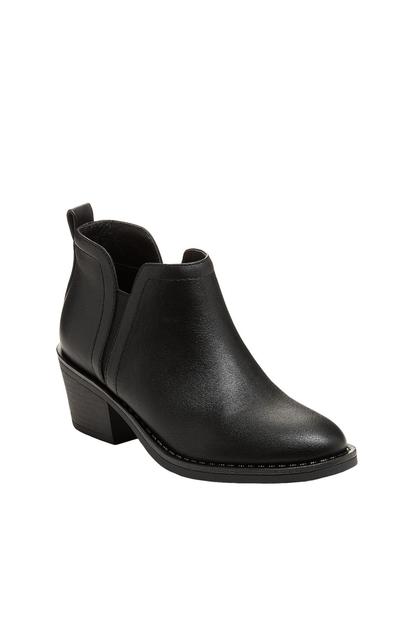 Black York Ankle Boots