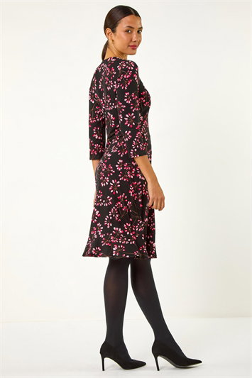 Ditsy Floral Print Stretch Dress 14571272