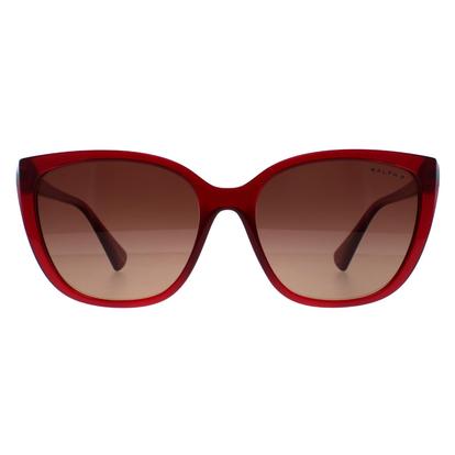 Red Butterfly Transparent Bordeaux Light Brown Gradient Polarized Ra5274