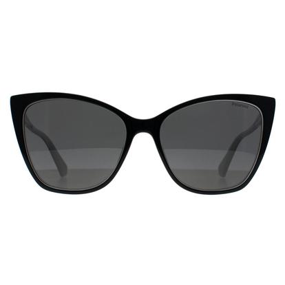 Black Cat Eye Black White Grey Polarized Pld 4181/S