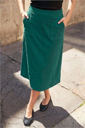 Petite Cord Pocket Skirt
