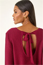 Tie Back Knit Jumper