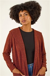 Longline Hooded Cardigan