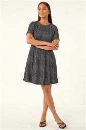 Petite Boucle Knit Dress