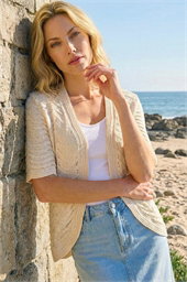 Wave Soft Knit Shrug