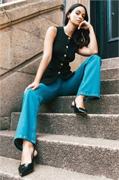 Dusk Textured Stretch Waist Coat
