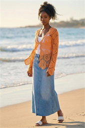 Crochet Knit Cardigan