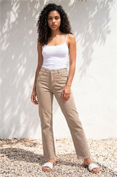 Petite Stretch Straight Leg Trousers