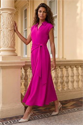 Fit and Flare Tie Dress