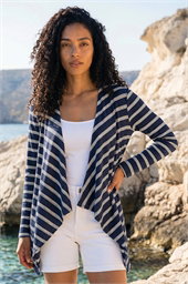 Waterfall Stripe Cardigan