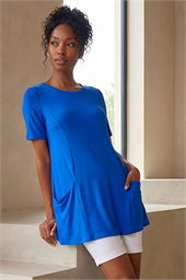 Pocket Detail Tunic Top