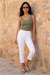 Petite Stretch Crop Denim Jegging