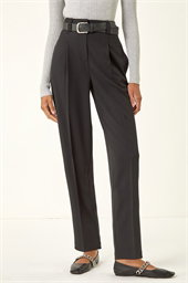 Smart Pleat Front Stretch Trouser