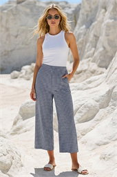 Dusk Gingham Print Culottes